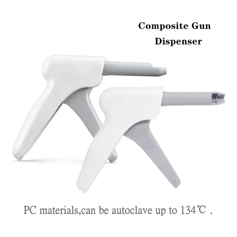 1 szt. Dentystyczny pistolet do dostarczania kompozytów regenerujący dozownik kapsułek z pojedynczą dawką autoklaw dentystyczny do dostarczania