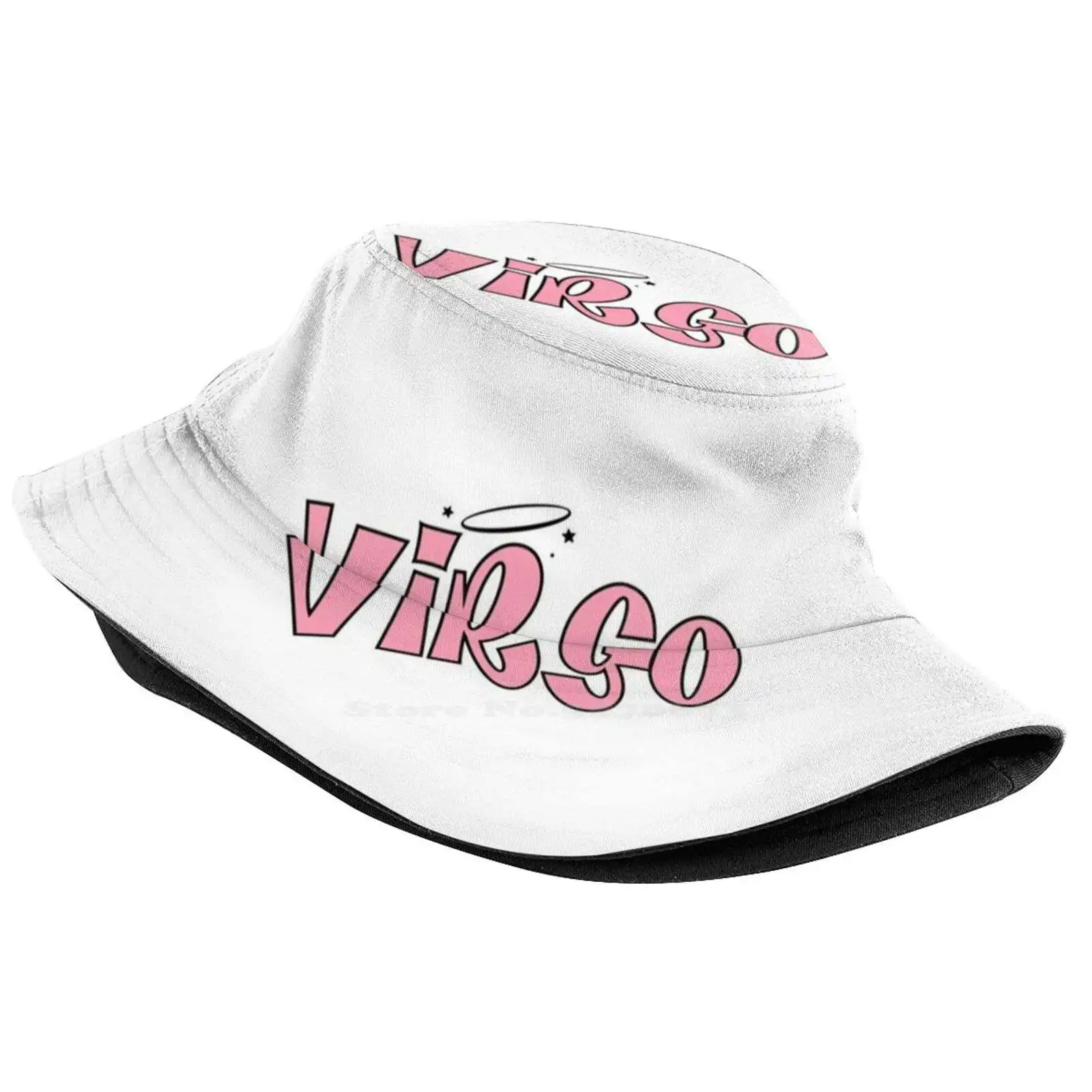 Virgo Bratz Unisex Fisherman Hats Cap Virgo Bratz Zodiac Sign Astrology Astrological Sign Pink Bratz Throwback 2000s 90s Baby