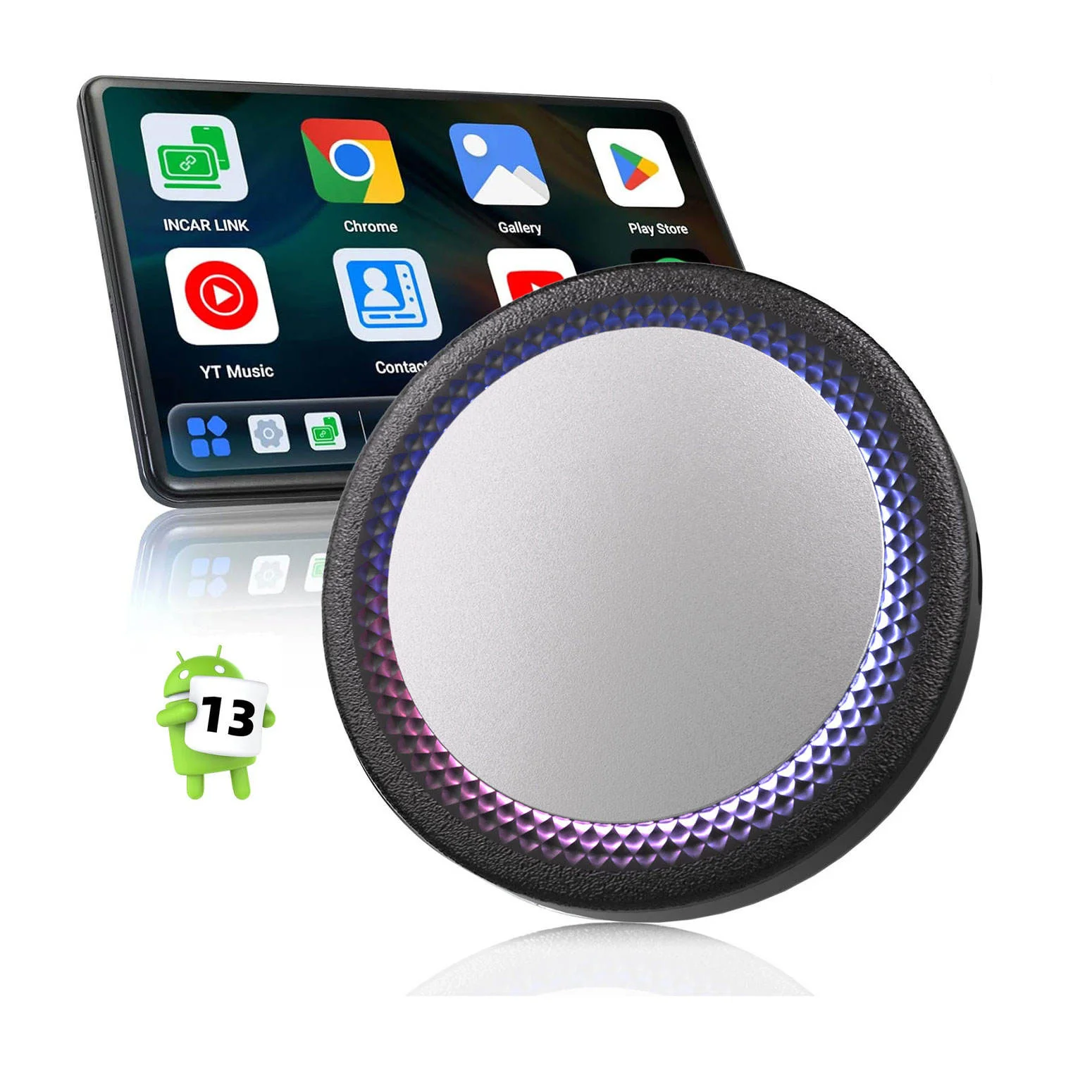 

STLFPlug & Play Portable Wired to Wireless CarPlay Dongle Activator CarPlay AI Box for OEM Factory Wired CarPlay Cars