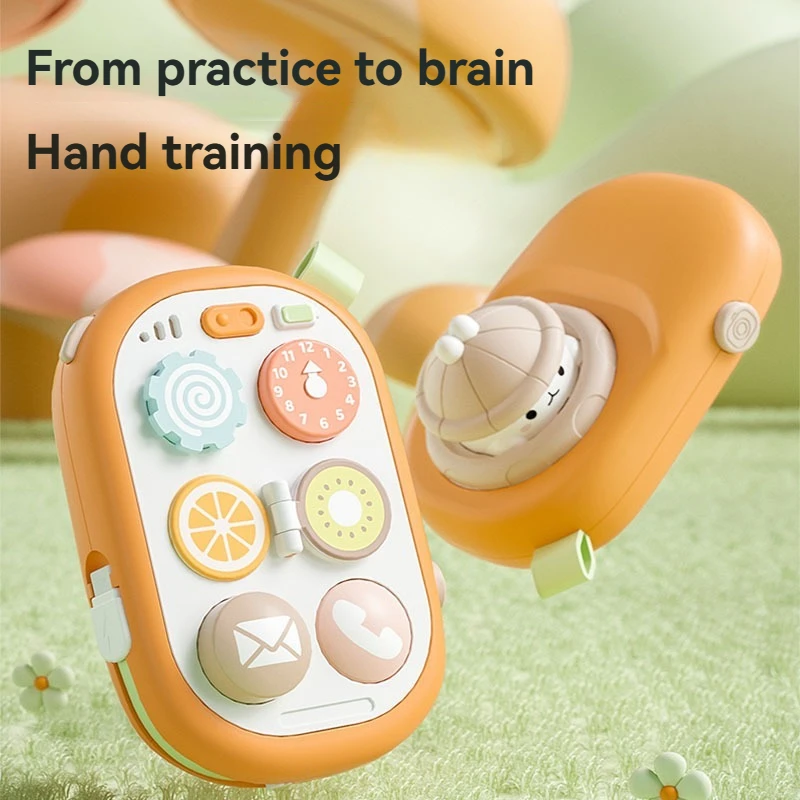 Montessori Early Education Simulation Simulation Simulation Busy Mobile Phone Baby Enlightenment Toy Causal Relationship