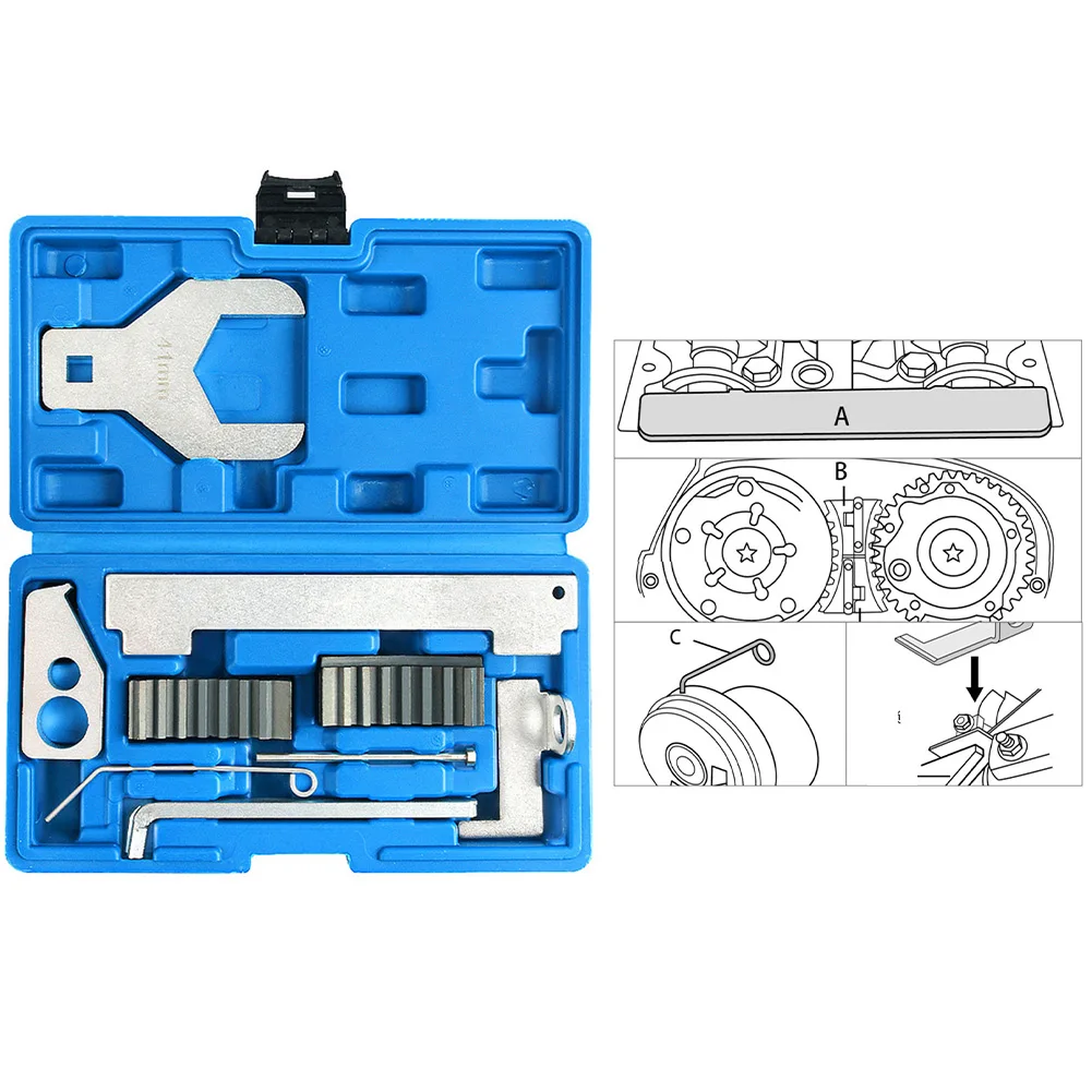Camshaft Alignment Timing Tool Kit For Alfa For Romeo For Chevrolet  For Fiat For Vauxhall For Opel Car Repair Tools