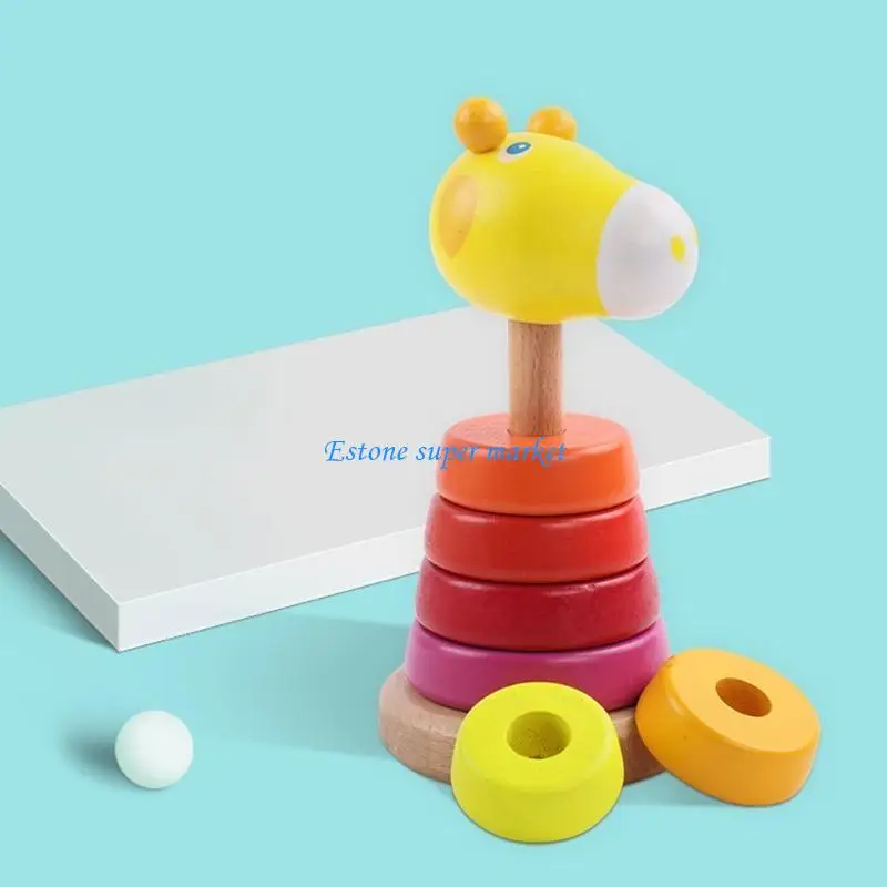 090B カラーマッチスタッキングおもちゃ教育早期学習玩具子供のための就学前