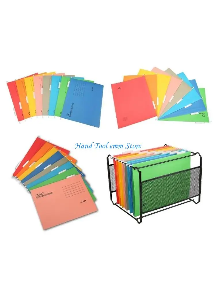 

H37F 8Pieces Letter Size Suspension Files Filing Cabinet Suspension Files with Tabs