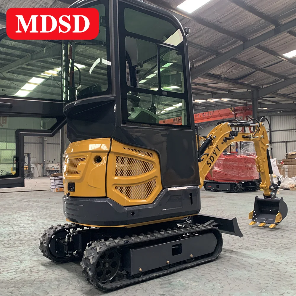 تصميم جديد حفارة صغيرة 2.5 طن EPA CE حفارة صغيرة 2 طن محرك كوبوتا حفارة زاحفة صغيرة مع لون مخصص #1