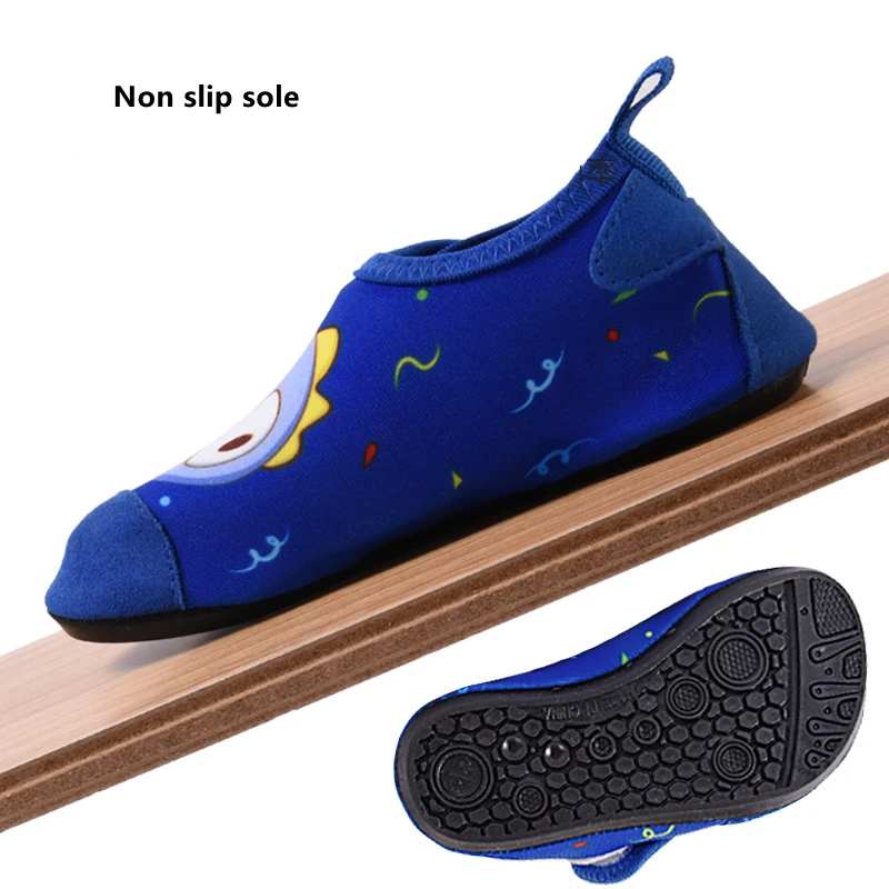 Kids Water Sport Beach Socks Children Swimming Quick Dry Non-Slip Barefoot Shoes Surfing Fishing Diving Slippers For Boys Girls