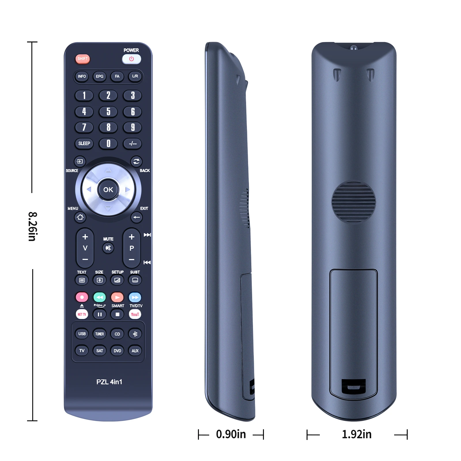 RAV16 WA61770 Replacement Remote Control For Yamaha AV Receiver HTR-5830