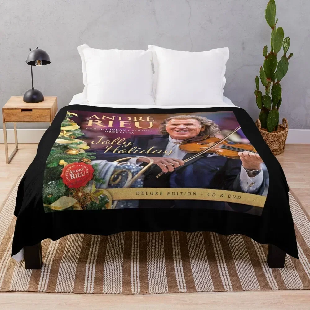 

Jolly Holiday Throw Blanket Luxurious Soft Blanket Holiday Gift for Family