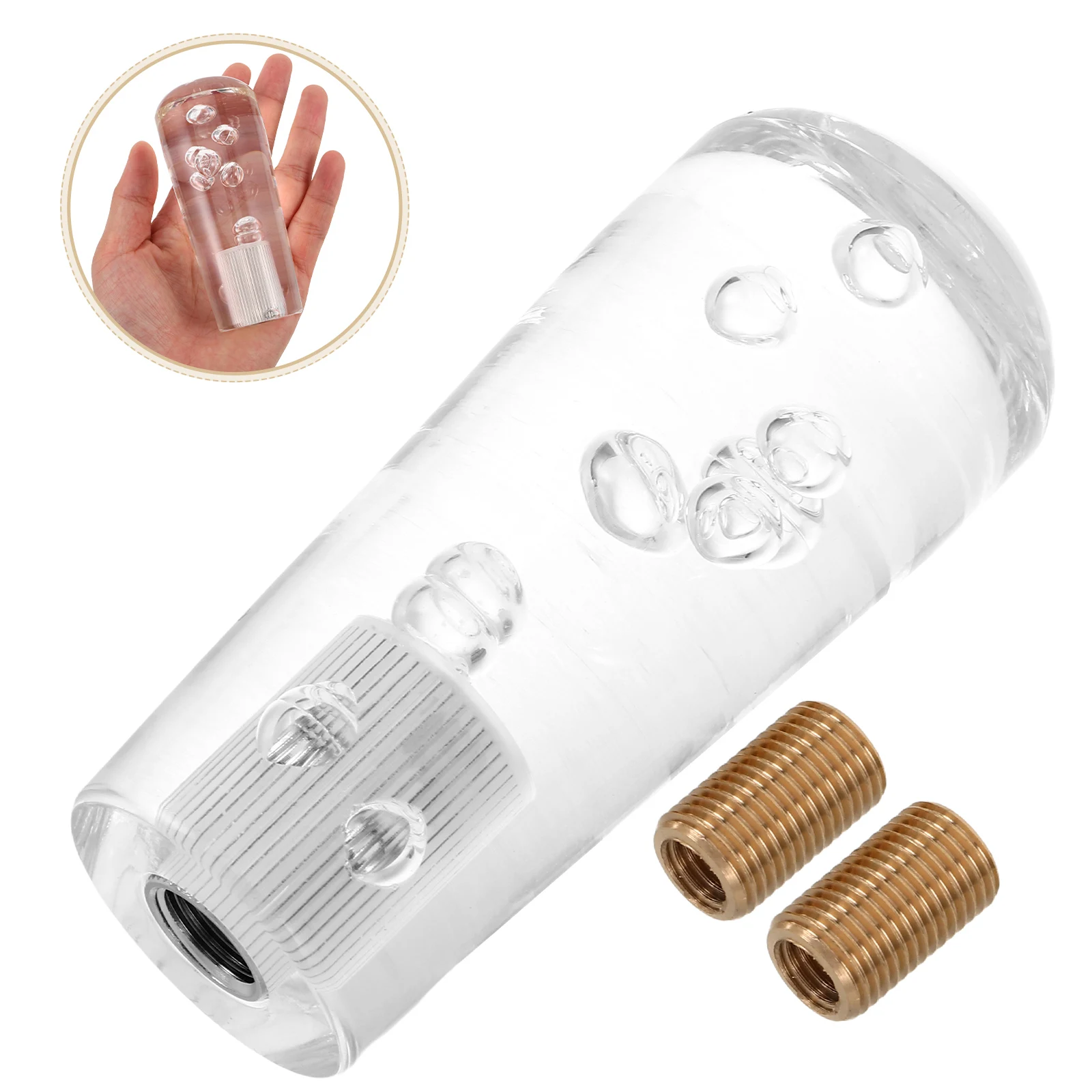 

Stylish Crystal Bubble Shift Knob Durable Universal Car Gear Shift Handle For Automatic Manual Transmission Vehicles Comfortable