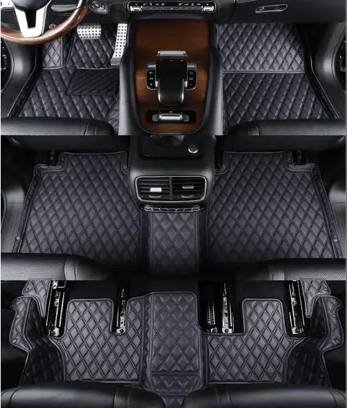 

Custom special car floor mats for Mercedes Benz GLS 400d X167 6 7 seats 2025-2020 Top quality durable carpets for GLS400d 2023
