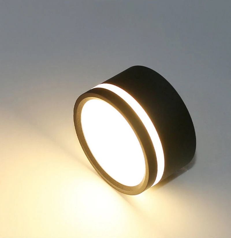 Surface Mounted LED Downlight Side Luminescent Ceiling Light 5W 7W Spot Light For Indoor Bedroom Background Decor Living Room