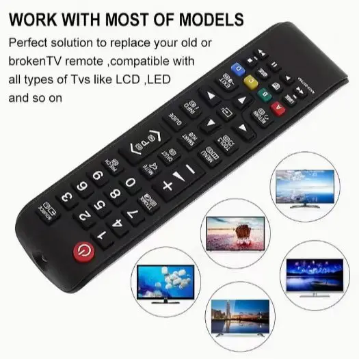 New AA59-00786A Remote fit for Samsung TV PS51F5500 PS60F5500 PS64F5500 PS64F5500AM PS64F5500AMXXY UA32F5500AM UA32F5500AMXXY UA