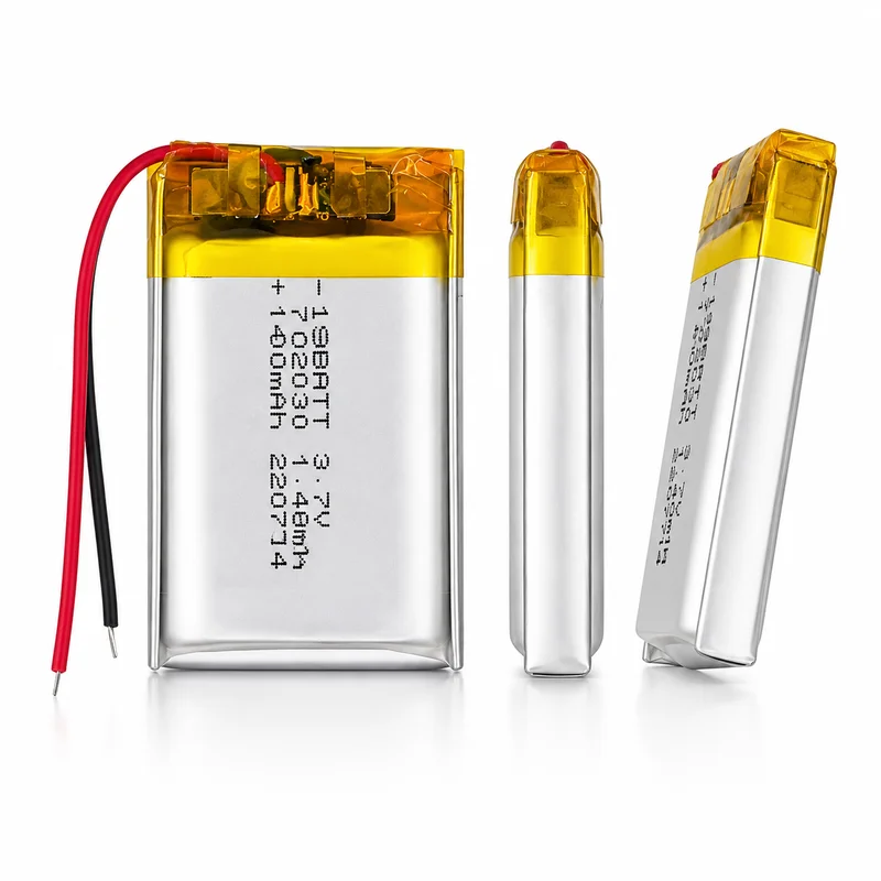 702030 400mAh 3.7V Li-Po Polymer Rechargeable Battery, 1-10pcs for Bluetooth Headset MP3 GPS Toy Beauty Instrument Selfie Stick