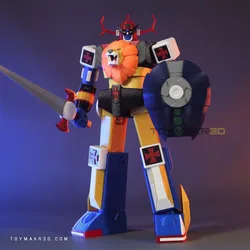 Future Robot Dartanias Superalloy Soul Future Fit Unicron Golden Hairy Lion Model