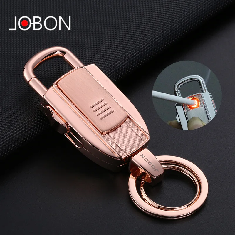 

Jobon Men’s Creative Lighter Keychain: USB Charging & Multifunctional rechargeable electric lighter finger special ligh