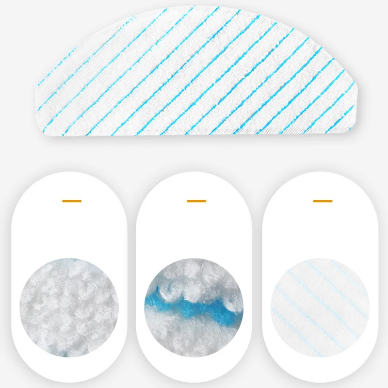 Washable Mop Cloth Disposable Mop Cloth Mop Mat For ECOVACS Deebot T8 Series Parts Vacuum Cleaner Parts