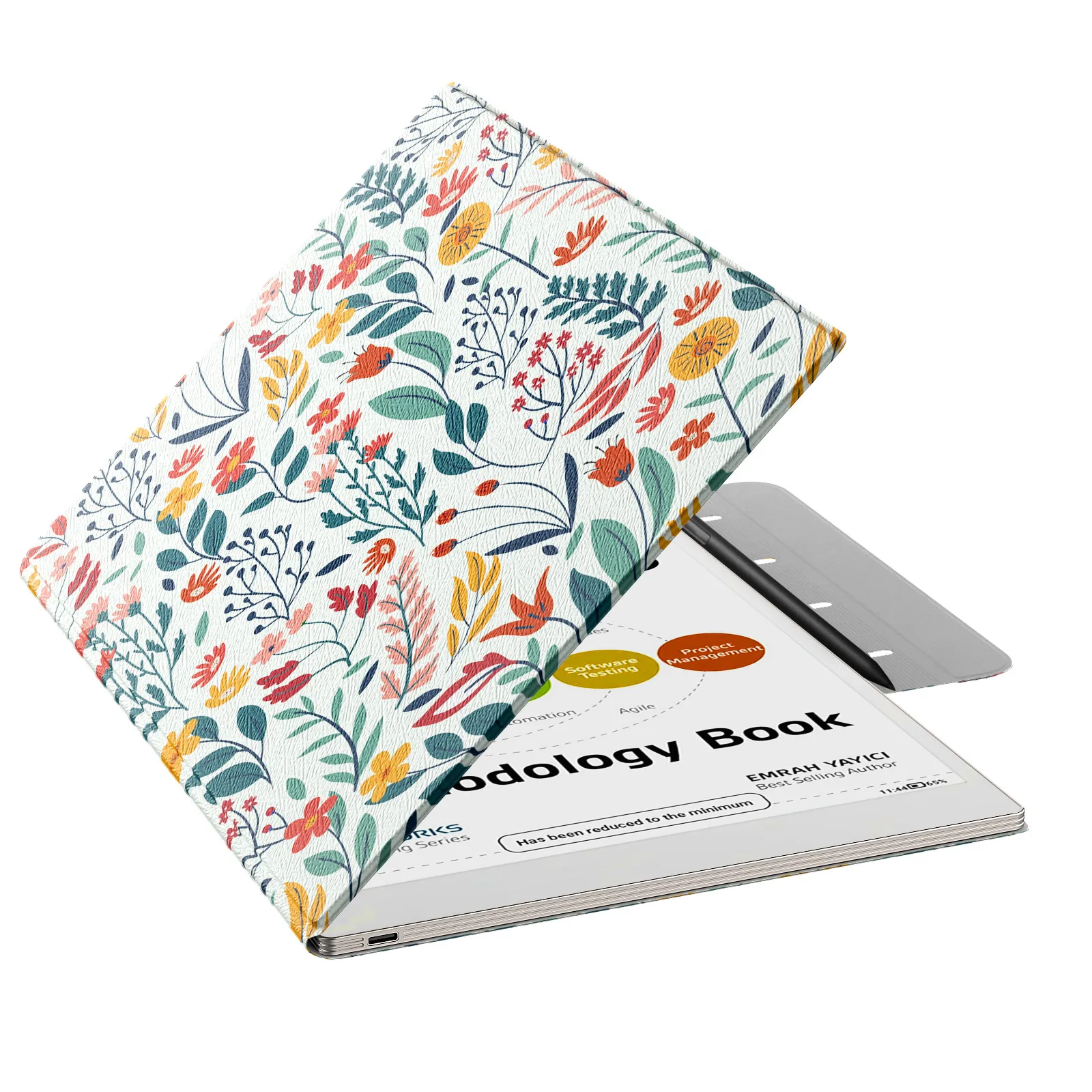 

Чехол MoKo для Remarkable Paper Pro 2024, 11,8 дюйма, легкий ультратонкий магнитный чехол с широкой защитной застежкой для ручки, автоматический сон