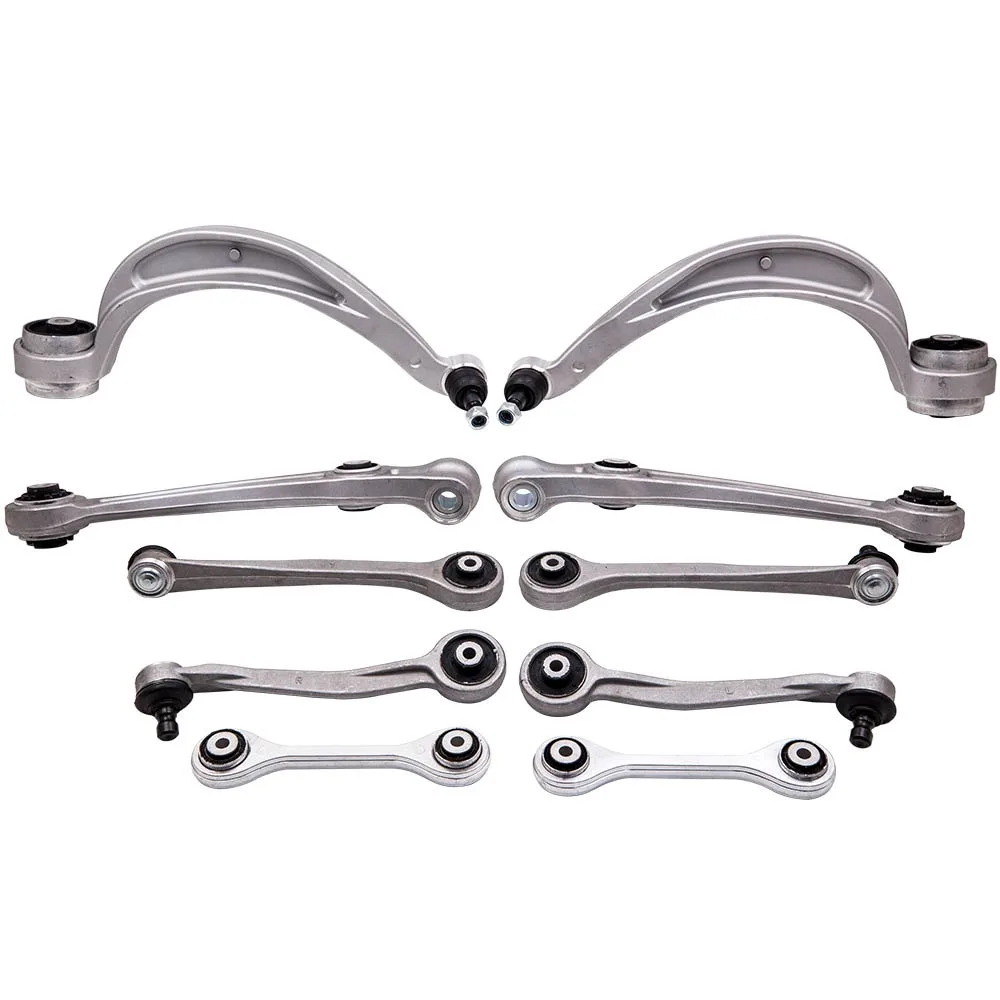 MaXpeedingrods Front Suspension Upper Lower Wishbone Arms Links Kit For AUDI Q5 A4 A5 S4 S5 RS4 RS5 2009-2016