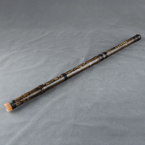 Bambú Natural 54CM Shakuhachi instrumento Musical tradicional chino hecho a mano llave D para principiantes flautas de viento de madera