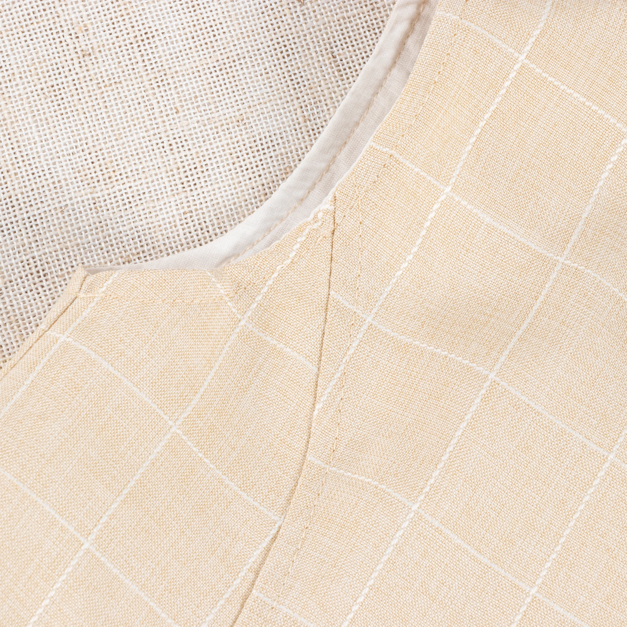 Jungen Gentleman Westenanzug 1-6 Jahre Kinder Geburtstag Frühling Herbst Kleidungsset Kleinkind Kariertes Formelles Hochzeitsoutfit – Detail 9