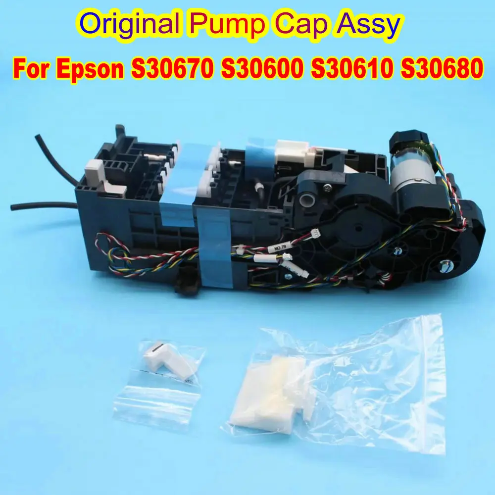 For Epson Original Printer Pump Assembly Capping Station Replacement S30670 S30600 S30610 S30680 Pump Assy Cleaning Unit Replace