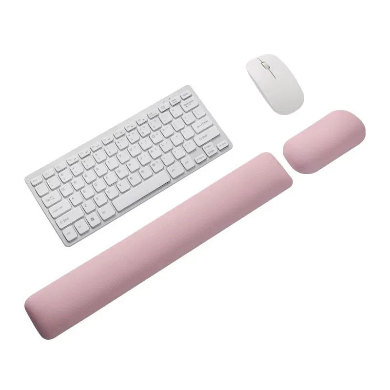 

Double-sided Leather PU Mouse Pad Keyboard Hand Rest Mousepad Keyboard Wrist Comfort Rest Pad for Computer Office Gaming