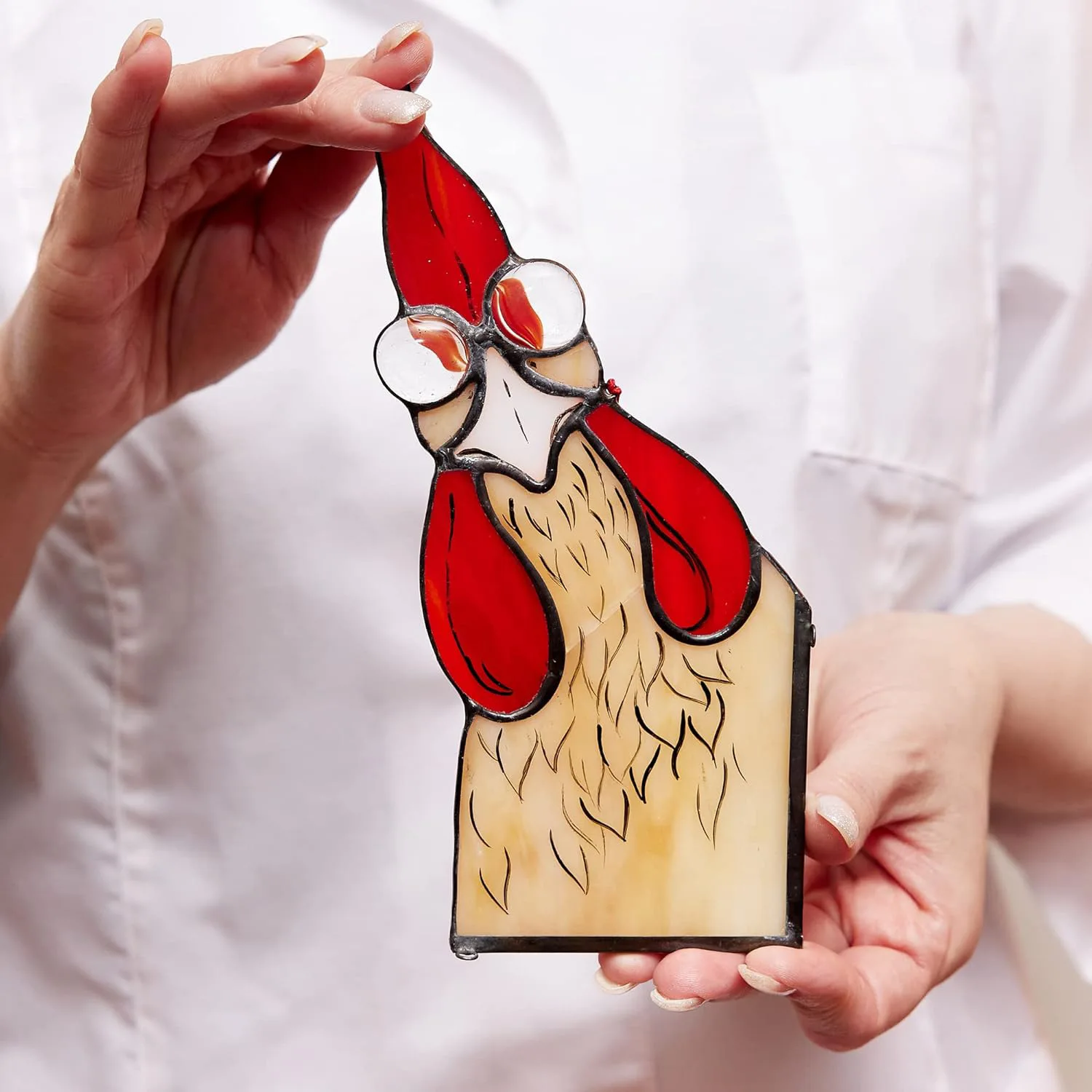 New Peeping Rooster Cartoon Cock Bedroom and Living Room Decoration Pendant