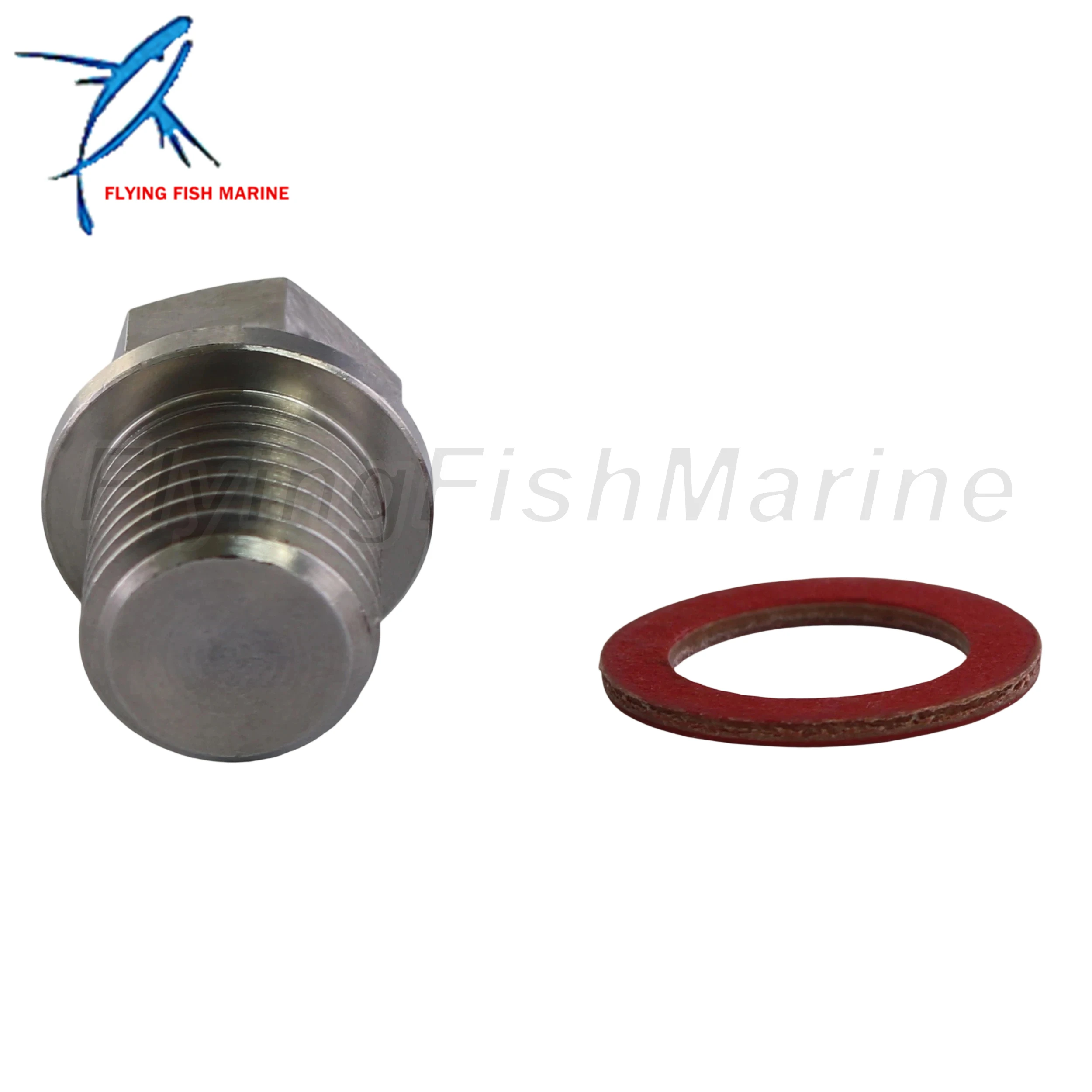 Outboard Motor 90340-14M06 14M00 18-2456 Oil Drain Screw Plug for Yamaha 75HP-300HP, 3R3077051M for Nissan Tohatsu