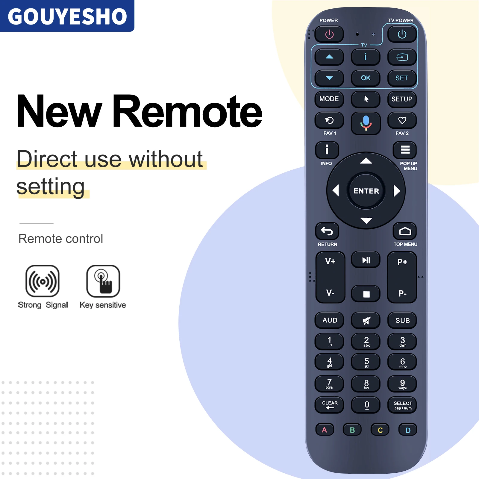 New Voice Remote Control For Dune HD Solo 8K HDR10 HDD Media Player