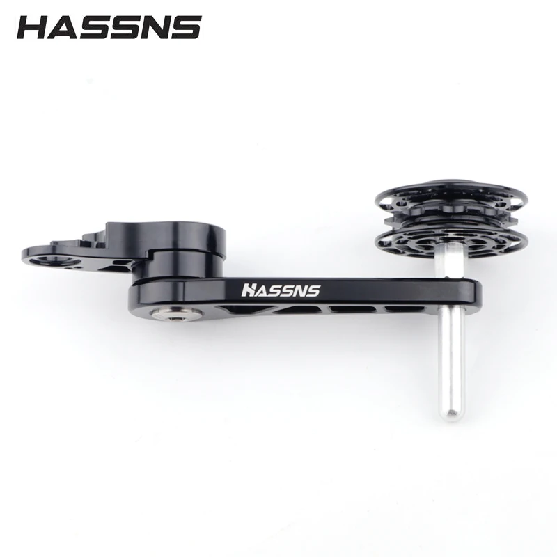 HASSNS Bicycle Derailleur Chain Guide Dirt Jump Bike Chain Tensioner Rear Derailleur Cycling Transmission Single Speed Change