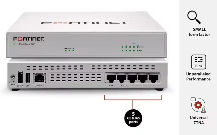 Самые продаваемые брандмаумы Fortinet Security Network FortiGate FG-70F по хорошей цене