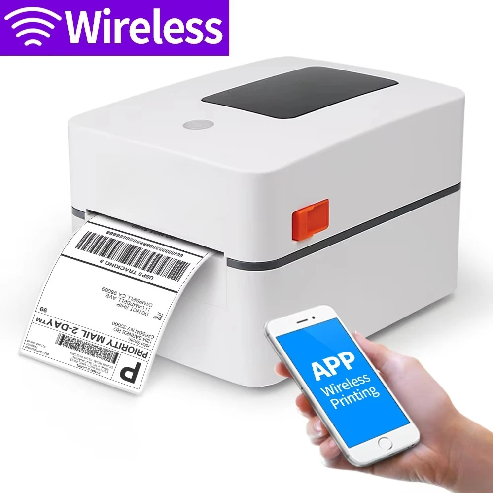 M4201 4x6 Thermal Shipping Label Printer Barcode Printer for Shipping Labels ,wireless Thermal Label Printer for Shipping pa