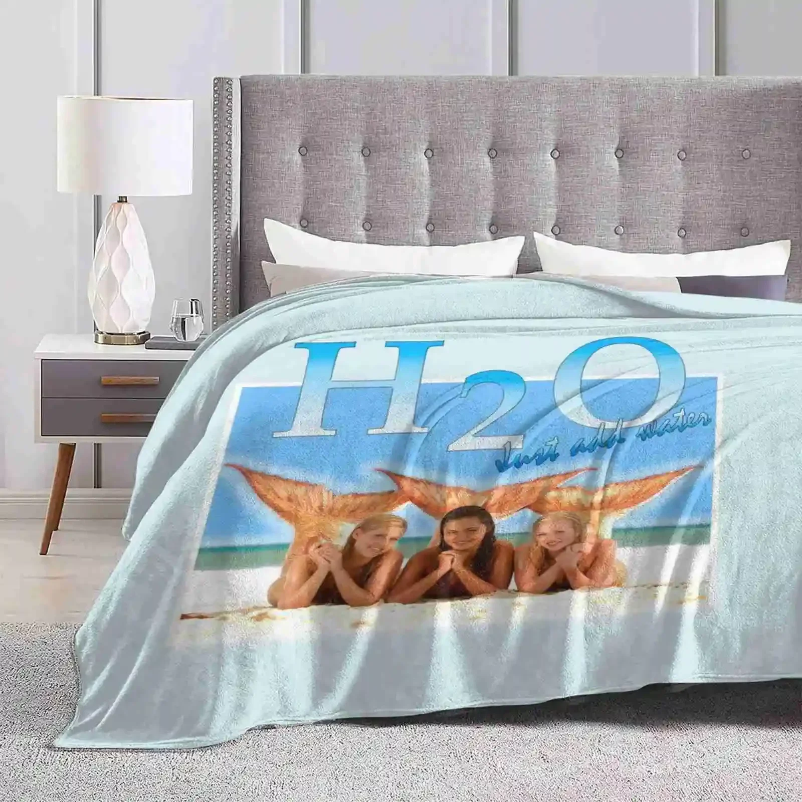 Manta de cubierta suave para decoración del hogar, ropa de cama H2O, todos los tamaños, H20, añadir sirena de agua, Indiana, Dani, Cariba, Heine, Shelly, Tonkin, Mako