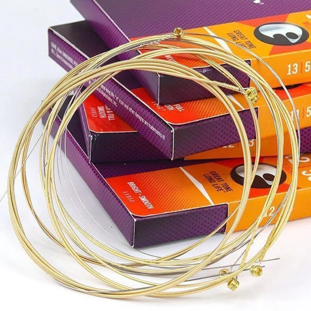 

Folk Guitar Strings Strings for Folk Guitar Professional Guitar String Replacement String Guitar String Kit