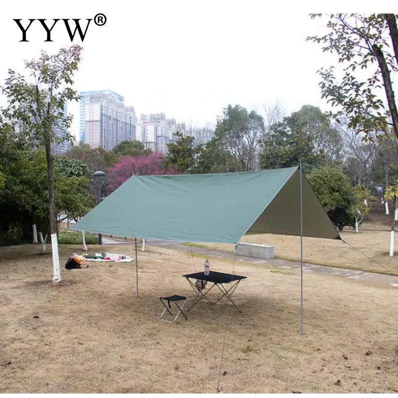 

3x3m 3x4m Awning Waterproof Tarp Tent Outdoor Sun Shelter Camping Tourist Tarp Canopy Sunshade Sun Shade Beach Garden Shelters