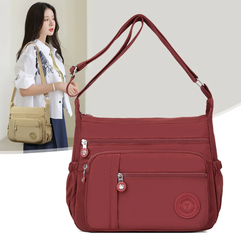 

Square-shaped, Versatile Women's Crossbody Bags, New Style Large Bag, Fabric Bag, Oxford Style Shoulder Bags for Women , Fashion
