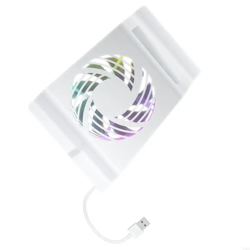 D5BB การกระจายความร้อนอัจฉริยะพัดลมเอฟเฟกต์แสงสีสันสดใสระบายความร้อนสำหรับ