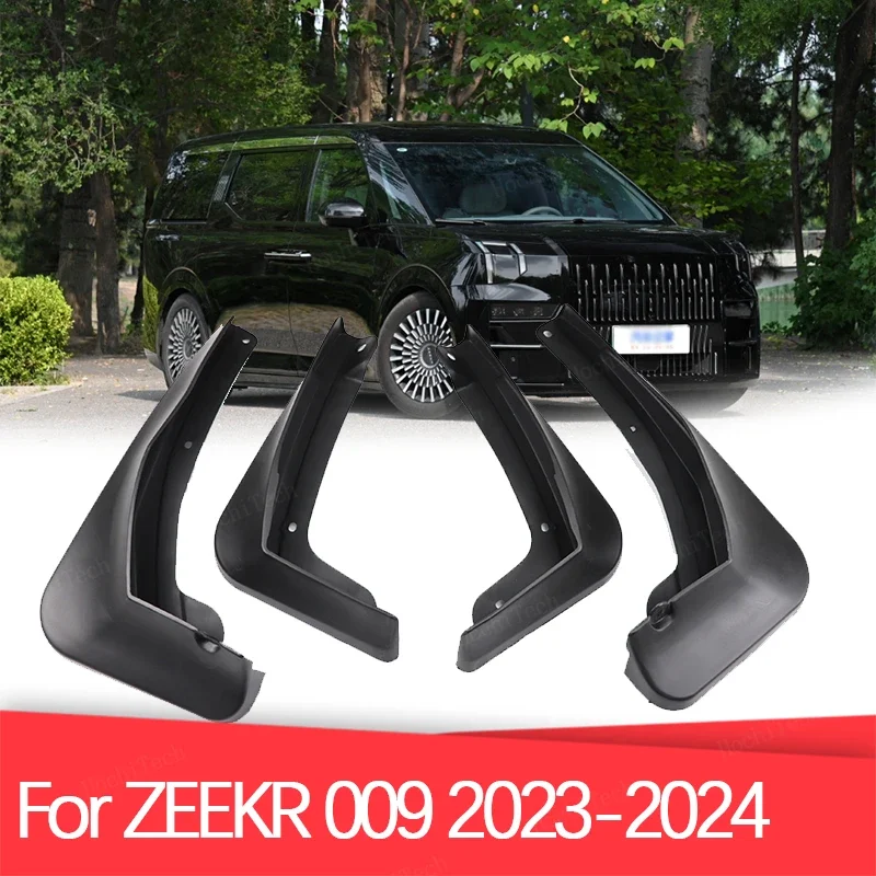 

Car Front Rear Mud Flap Mudguards Splash Guards for ZEEKR 009 2023 2024 Mudflaps Splash Guards Front Rear Mudguards Fender