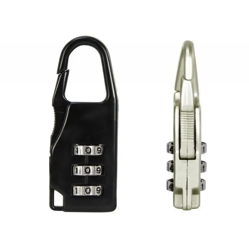 

Portable Alloy Lock Mini Lock Number Lock Luggage Lock Anti-theft Combination Code Drawer Cabinet Padlock Luggage Zipper
