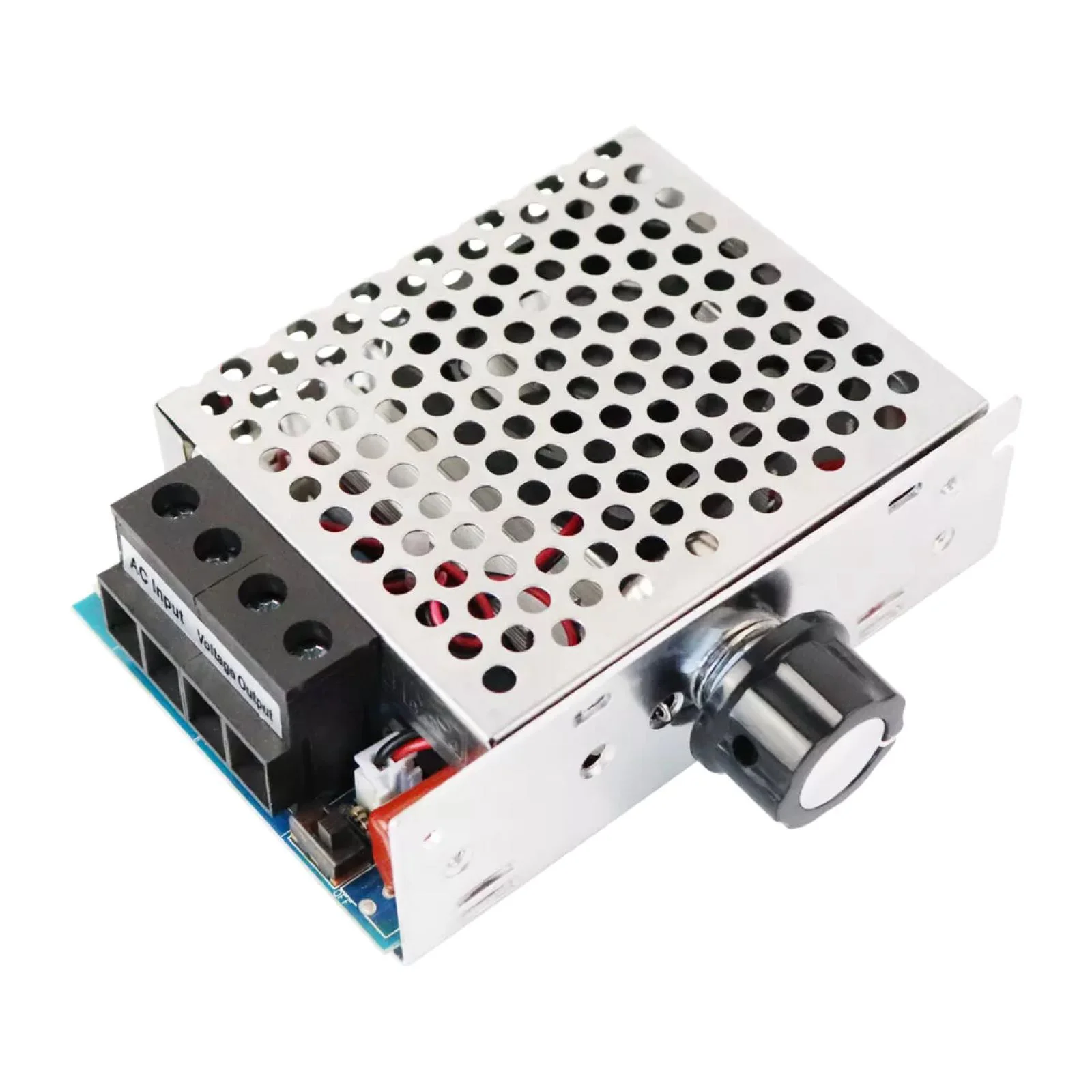 10000W High Power SCR Voltage Regulator Speed Controller Temperature Control Switch Dimmer Thermostat Cooling Fan AC 110V-220V