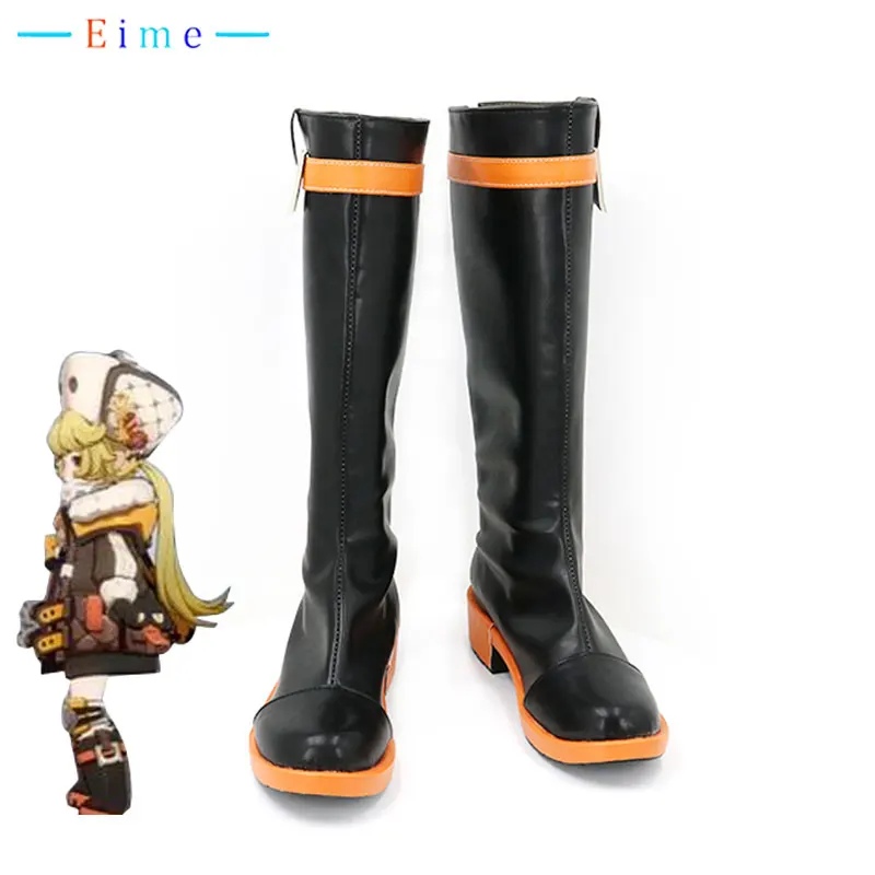 Game Honkai: Star Rail Hook Cosplay Shoes PU Leather Shoes Halloween Party Boots Cosplay Prop Custom Made