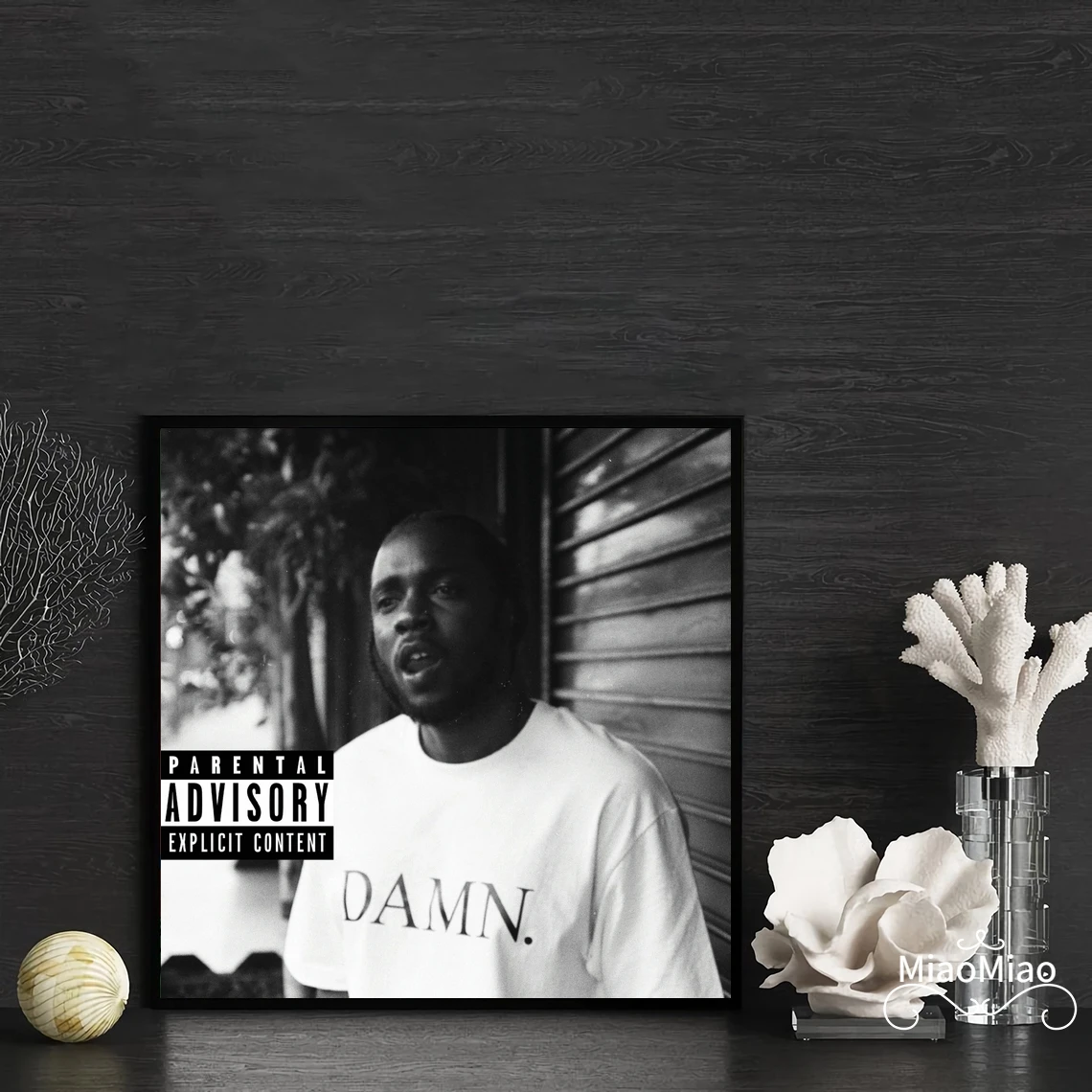 Kendrick Lamar Damn Collectors Edition Music Album Cover Poster Canvas Art Print Home Decor Wall Painting ( No Frame )