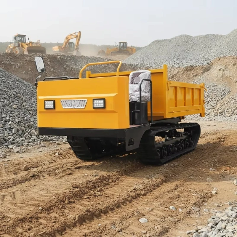 Diesel Engine Powered Motor Crawler Dumper For All Terrain Rough Road With Low Maintenance Costs Source Factory Direct Sale