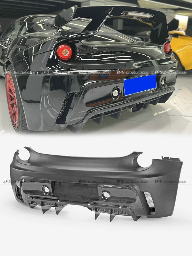 

Track-Inspired Rear Bumper for 10-Onwards Evora S 400 410 430 - Sport Aerodynamic Exterior