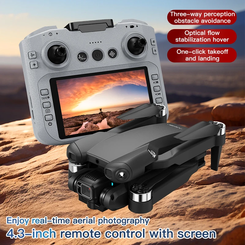 

D66 Drone 8K Dual Camera Brushless High Hold Foldable Mini UAV WIFI FPV Aerial Photography RC Quadcopter Toys Helicopter Dron