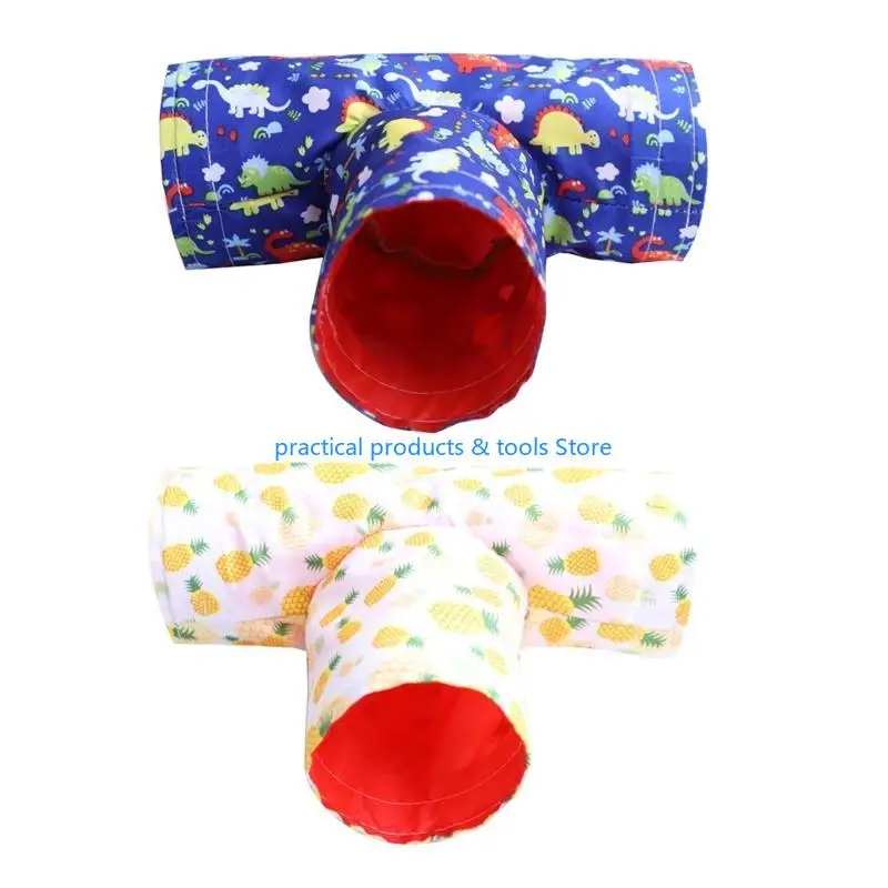 77JB Печатные домашние животные поставляют игрушечный туннель Toy Tunnel маленький питомец милый подарок для маленьких домашних