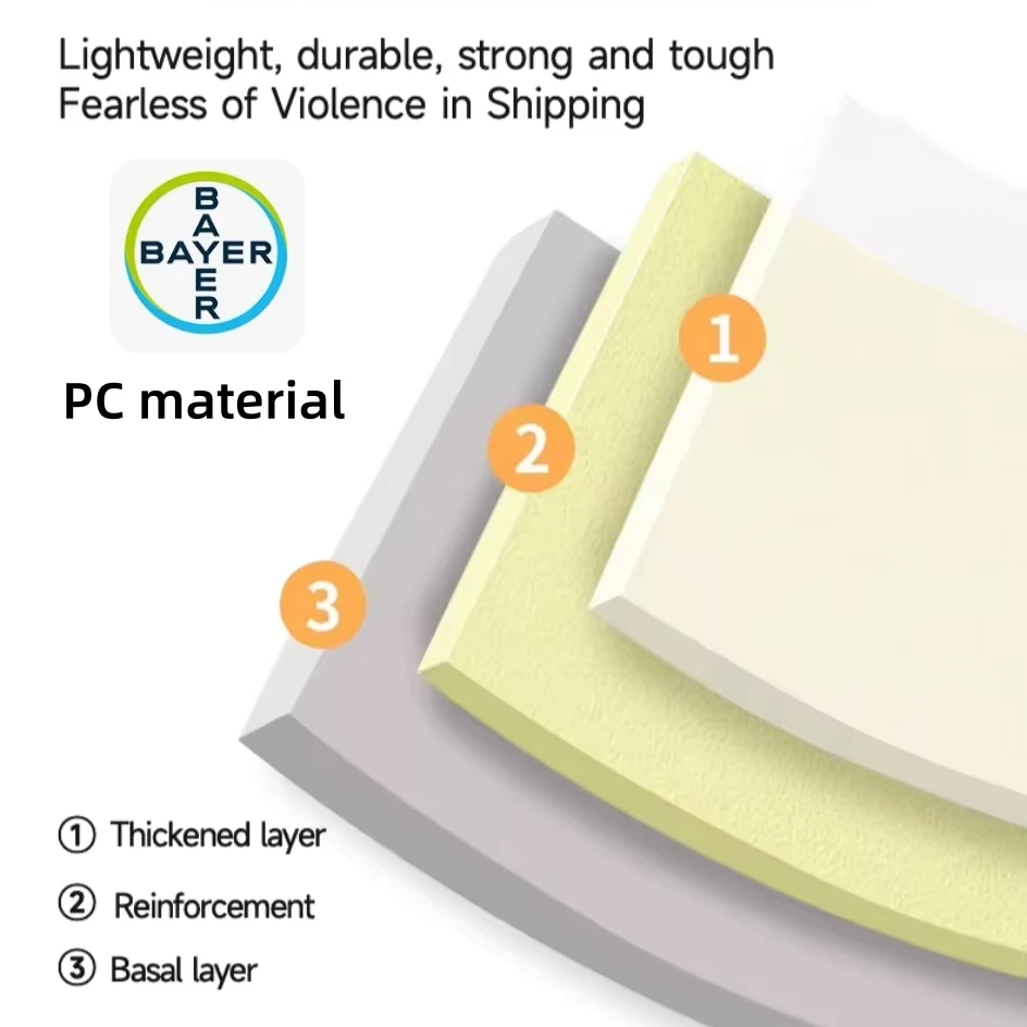 Afbeelding 4: Koffer met laptopvak, voorzijde open, harde schaal van PC-materiaal met aluminium frame, TSA-slot, 20/24/26 inch, rolkoffer, zakelijk