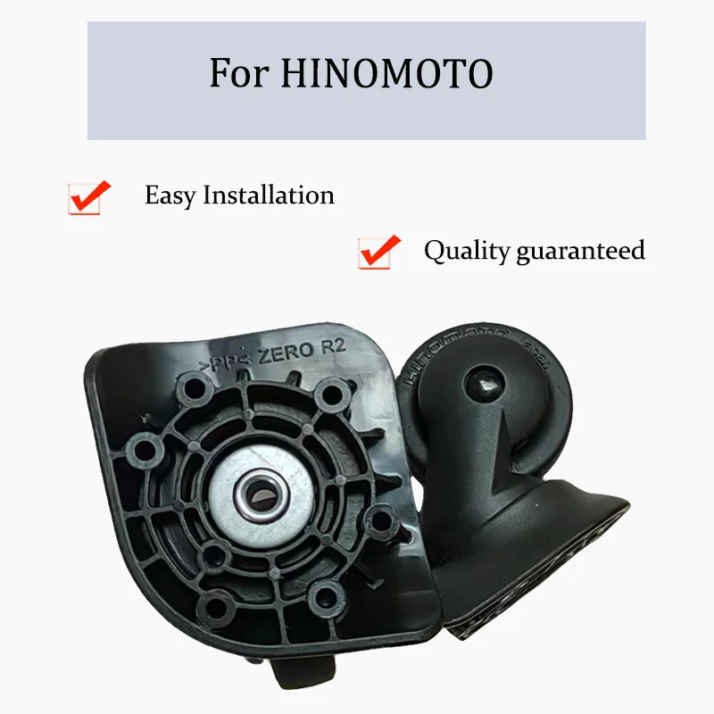

For HINOMOTO ZERO Silent Travel Replacement Wheels - 360° Swivel Casters Smooth Travel For Your Luggage