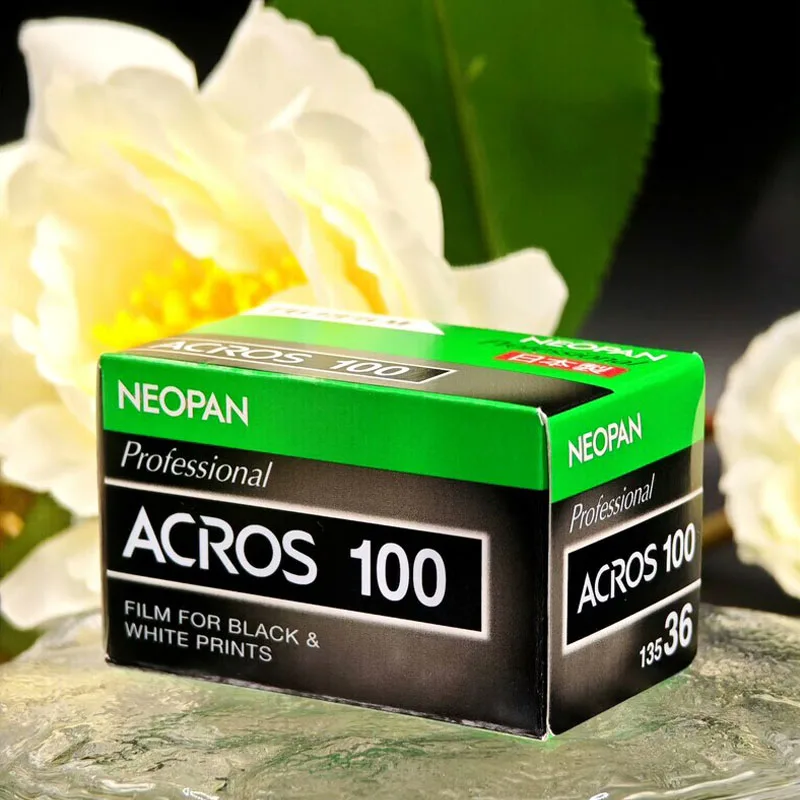 富士フイルム アクロス II 36 135mm 白黒フィルム プロフェッショナル 100度ネガティブ DX コダックカメラ用（有効期限：2024年）