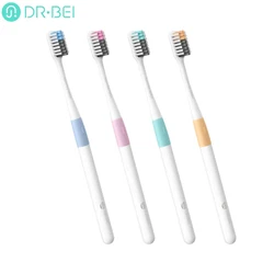 Original Dr. Bei Bass Toothbrush Imported Soft Fur Food Grade Material Family Pack Couple Toothbrush Not Including Travel Box