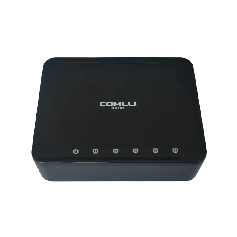 KAYSUS 5 Ports Gigabit Ethernet Switch 1000 Mbit/s RJ45 LAN Hub Adapter Mini Plug and Play Desktop Schneller Netzwerk-Switch